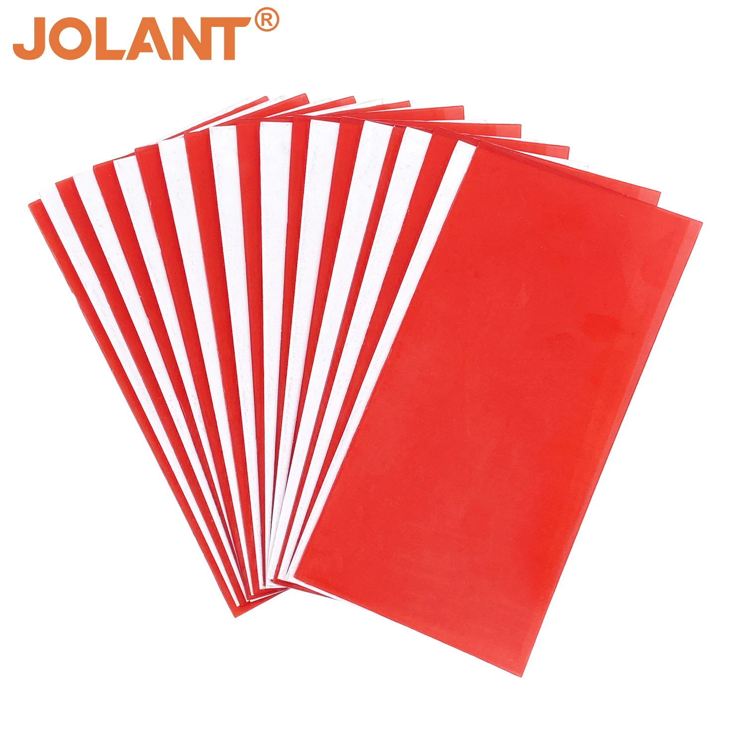 18 Sheets/Box JOLANT Dental Lab Base Plate 1.3mm Dental Wax Sheets Dental Supply Teaching Model Dentistry Auxiliary Material