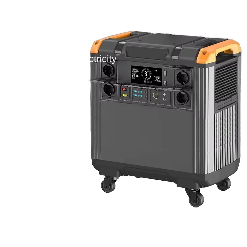 Customized Electric Integrated3000W LiFePO4 Battery UPS Power Supply Pure Sine Wave Inverter Solar Portable Backup Power Station