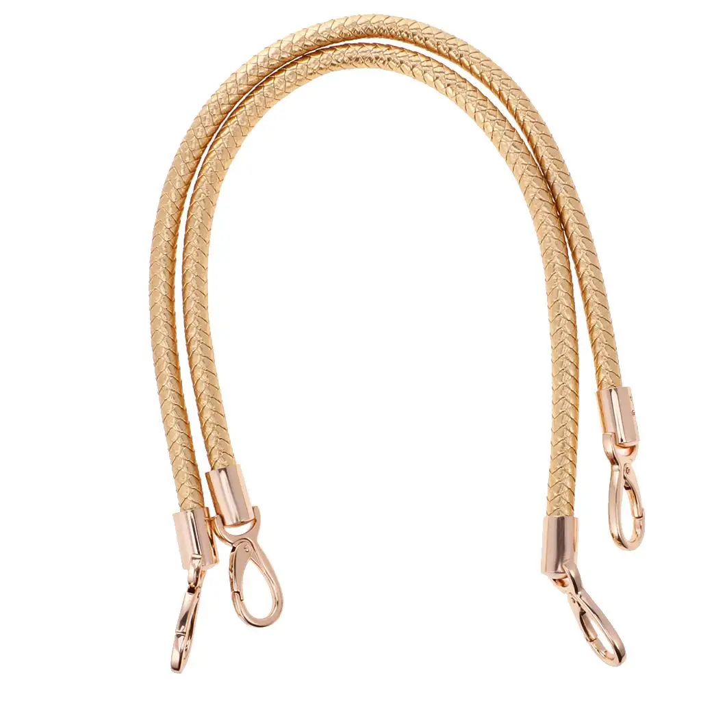 

1 Pair Bag Handle Purse Craft Braided Rope Handbag Strap Bag Strap Accessory