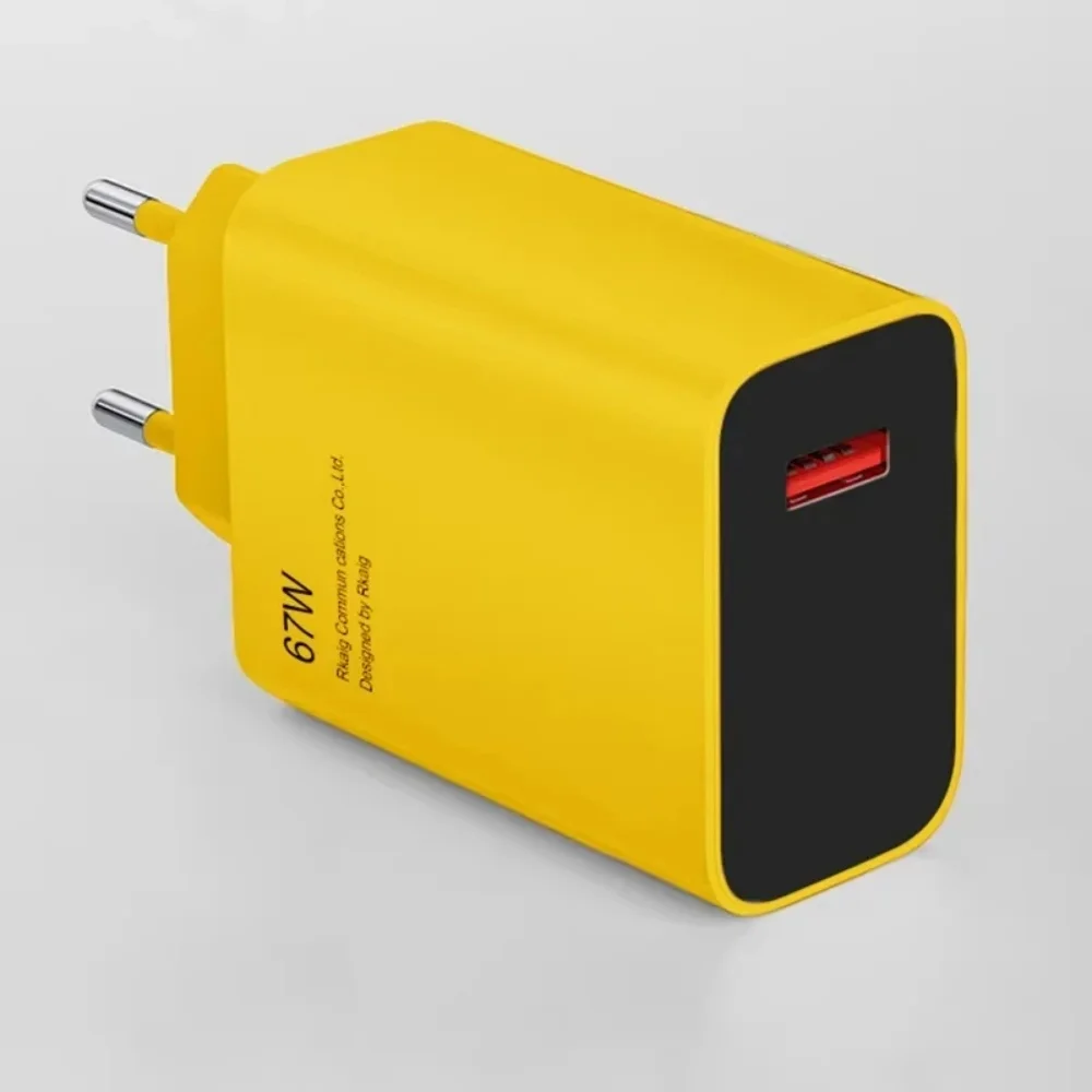 67W USB Fast Charger Quick Charge 3.0 Power Adapter For Xiaomi Mi 12 11 6A USB Type C Cable For POCO X5 X4 Pro Redmi Note 10 11