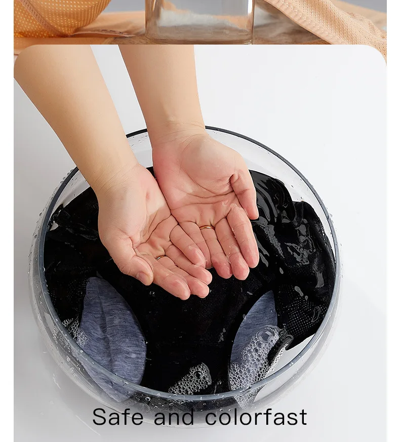 Auslaufsichere Menstruationsunterwäsche Übergröße L-8XL Periodenunterwäsche Physiologische Höschen Wasserdichte Slips Damenunterwäsche – Detail 13