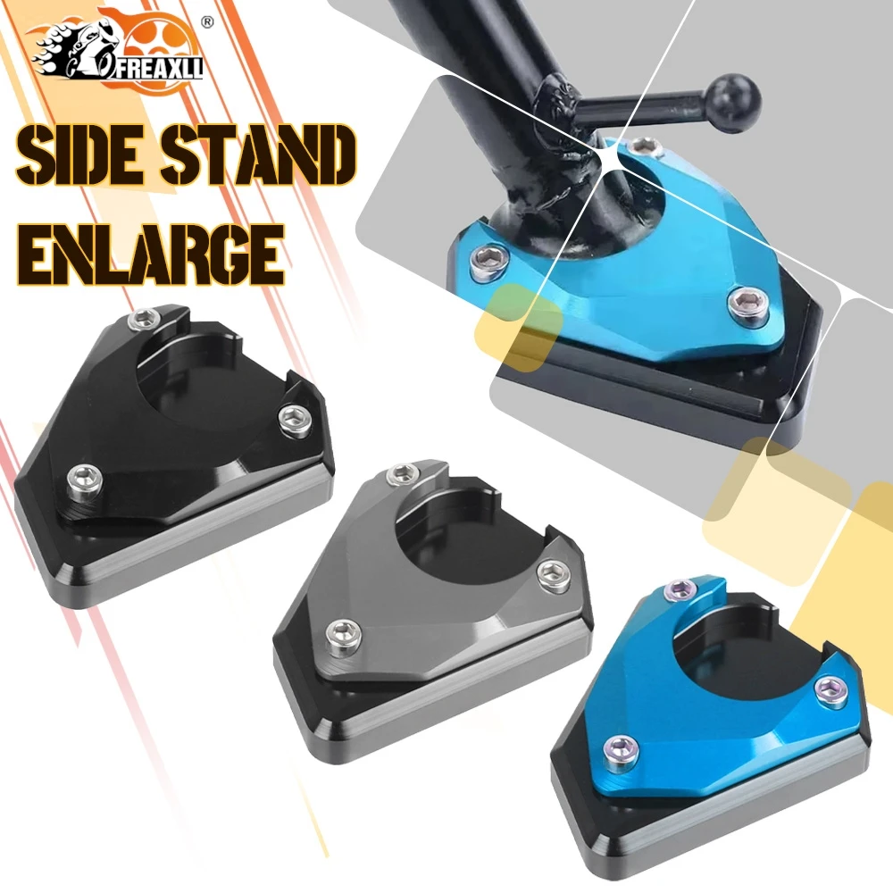 

Motorcycle FOR CFMOTO 400GT 650GT 400NK 650NK 2020-2023 ALUMINIUM Foot Side Stand Extension Kickstand Enlarger Support Plate Pad