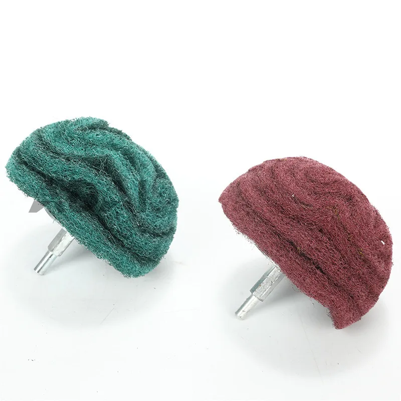 

Нейлоновая абразивная насадка для шлифовки, грибовидная насадка-колесо с ручкой, полировальная насадка для шлифовки с эффектом щетки