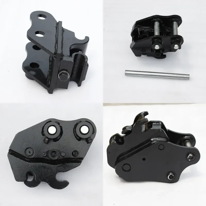 ISO Certified Heavy-Duty Hydraulic Quick Hitch Universal Fit for Excavators 1-2T Load Capacity Engine Bearing Core Components