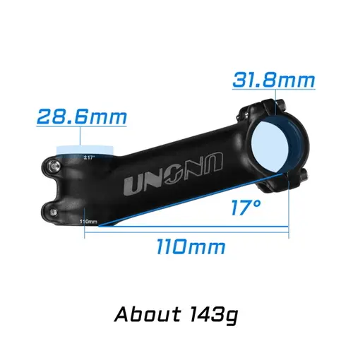 UNO MTB Bike Stem -7 17 35 Degree Ultralight Aluminum Alloy 31.8mm 60 70 80 90 100 110 120 130mm Road Bicycle Stem King Alloy - Image 19