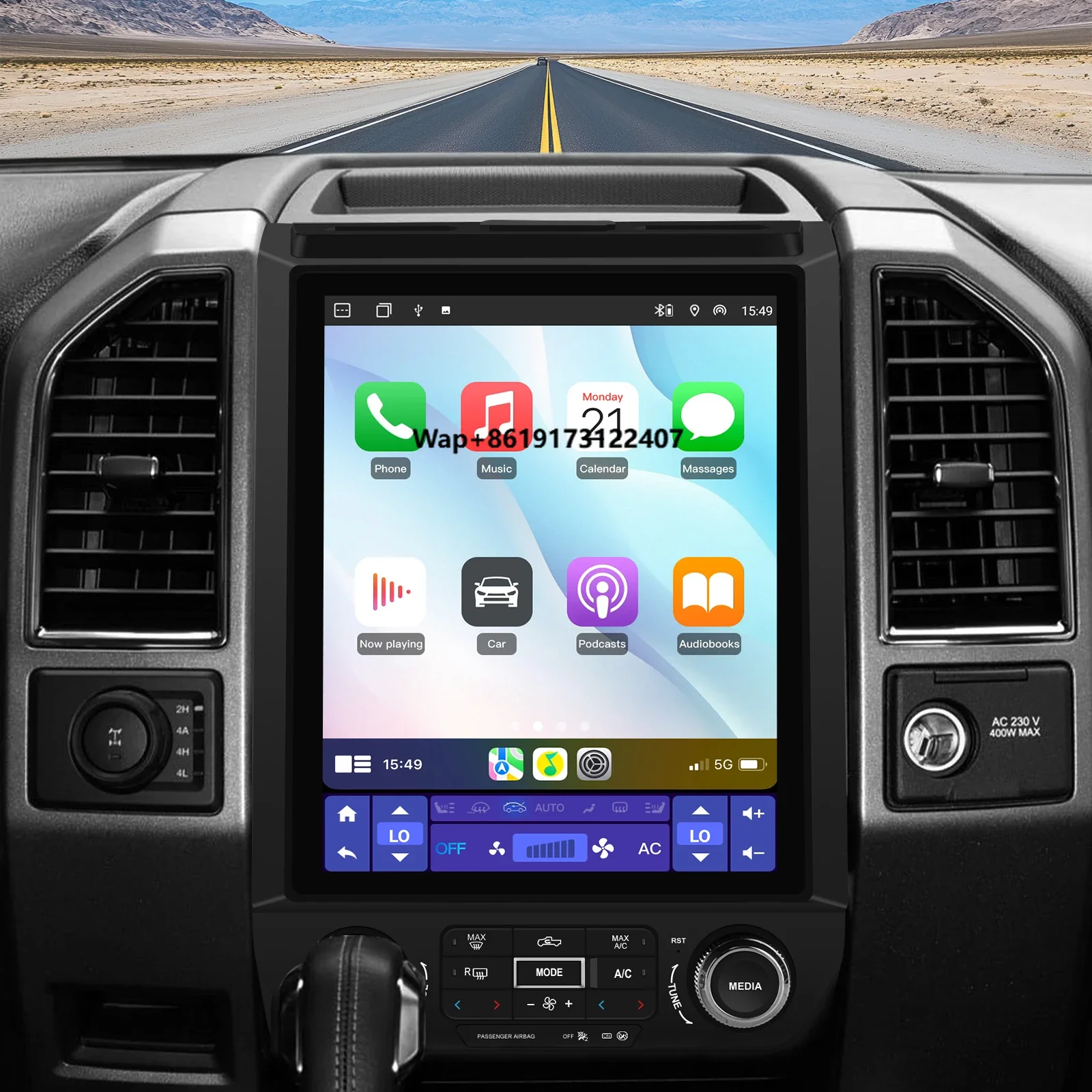 

Junsun V1 Car Multimedia Play for F150 2015-2021 US Stock Fast Delivery Wireless CarPlay Android Auto Navigation