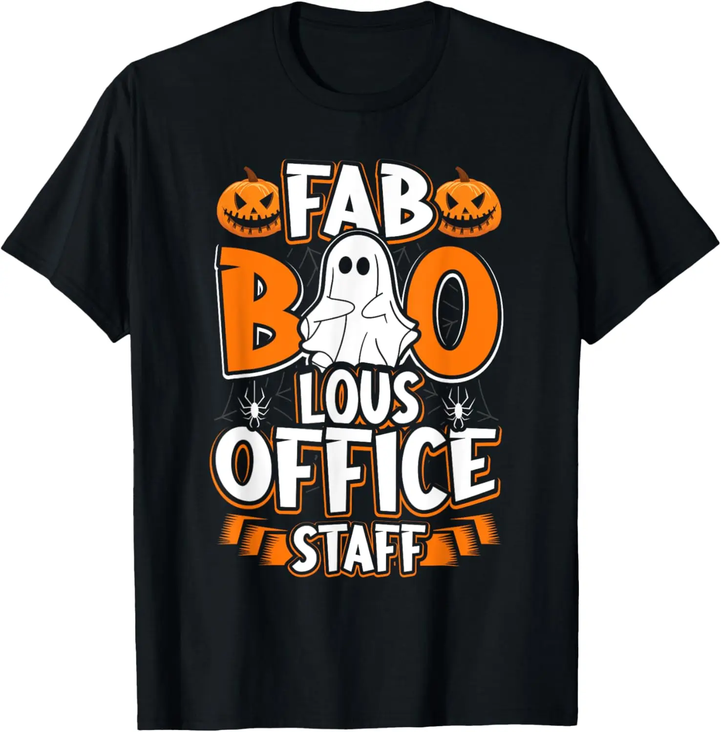 Fab Boo Lous Office Staff Funny Halloween Costume T-Shirt