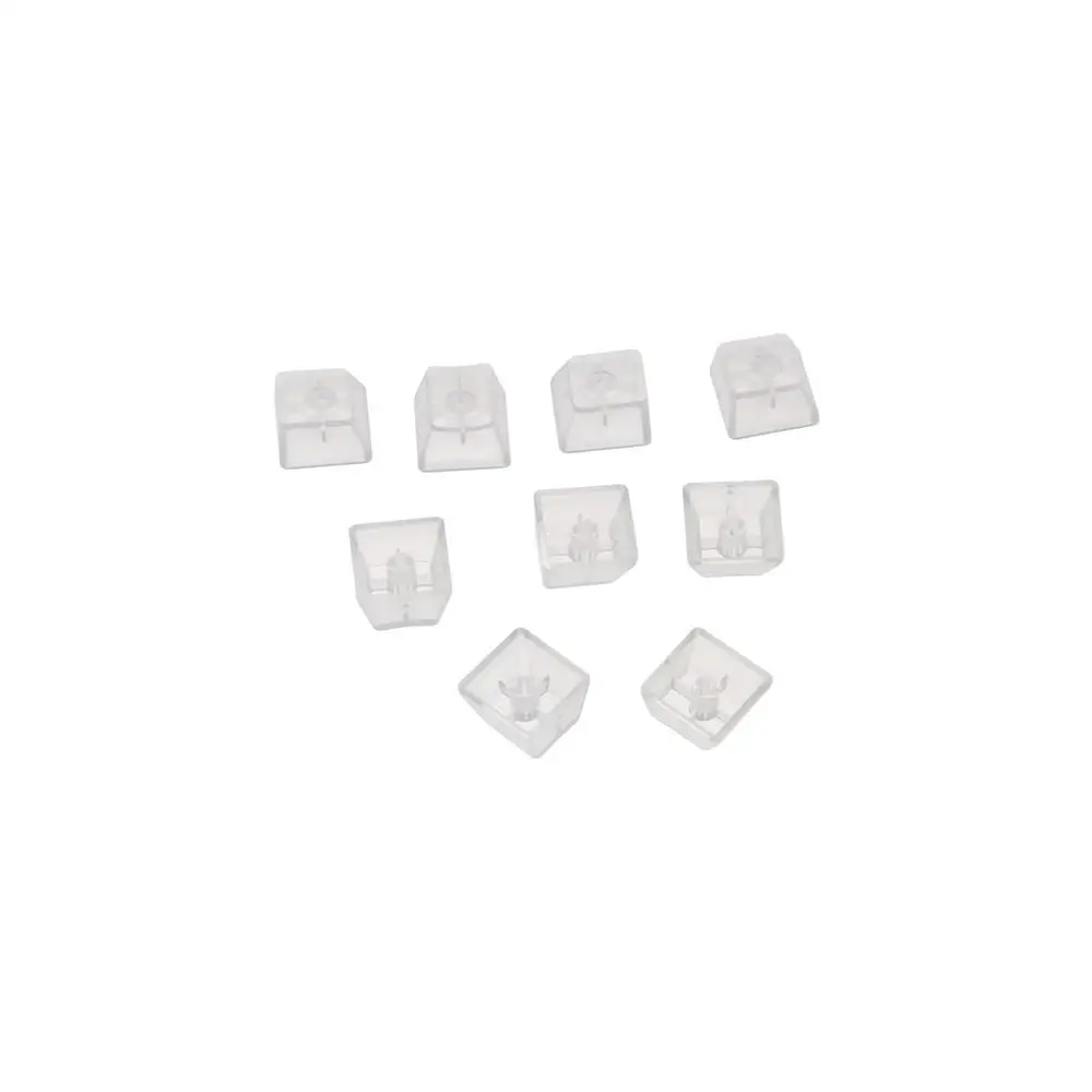 Computer Peripherals Office 10Pcs R4/R3/R2/R1 ABS Matte Cherry Gateron Backlit Keycaps Transparent Mechanical keyboard Keycaps