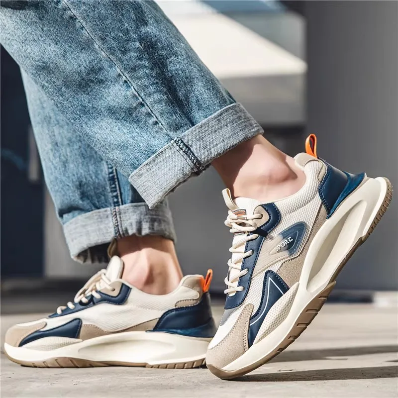 2025 Summer Essential Unisex Walking Shoes Athletic Shoes Mesh Running Shoes Lightweight Breathable Men's Sneakers