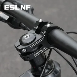 ESLNF Mountain Bike Handlebar Stem Fixed Gear Downhill Short Stem Aluminum Alloy Fork Head Tube CNC Hollow Stem