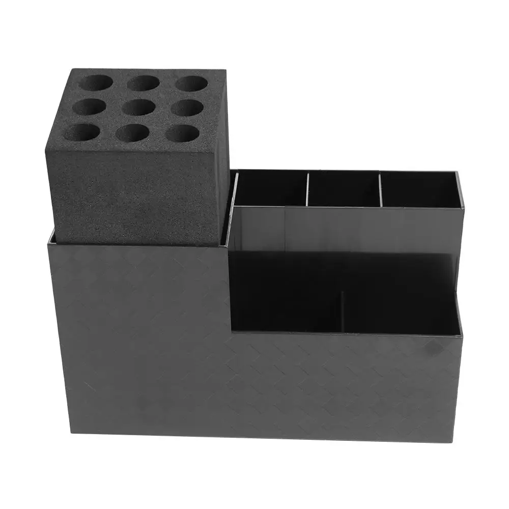 Arcylic Scissor Holder Storage Box Multifunctional Professional Hair Comb Scissors Rack Detachable Anti Slip