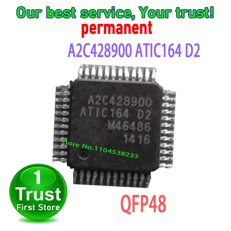A2C428900 ATIC164 D2 ATIC164D2 TQFP48 Chipset (5-10piece) 100% New