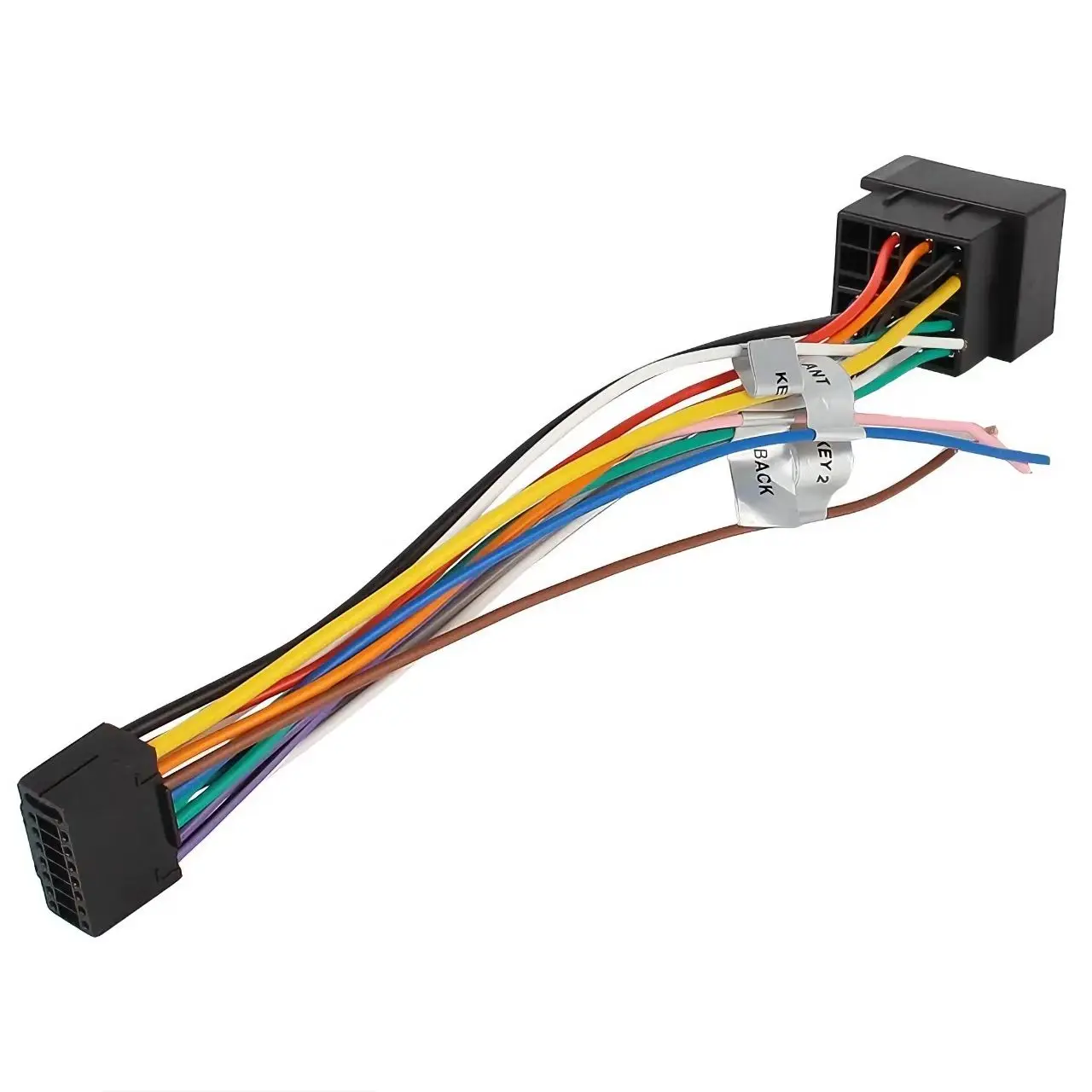 16 Pin Plug Cable ISO Standard Connector Adapter Car Stereo Radio For ALPINE Wire Harness Adaptor Car Wire Cable Adapter image 5