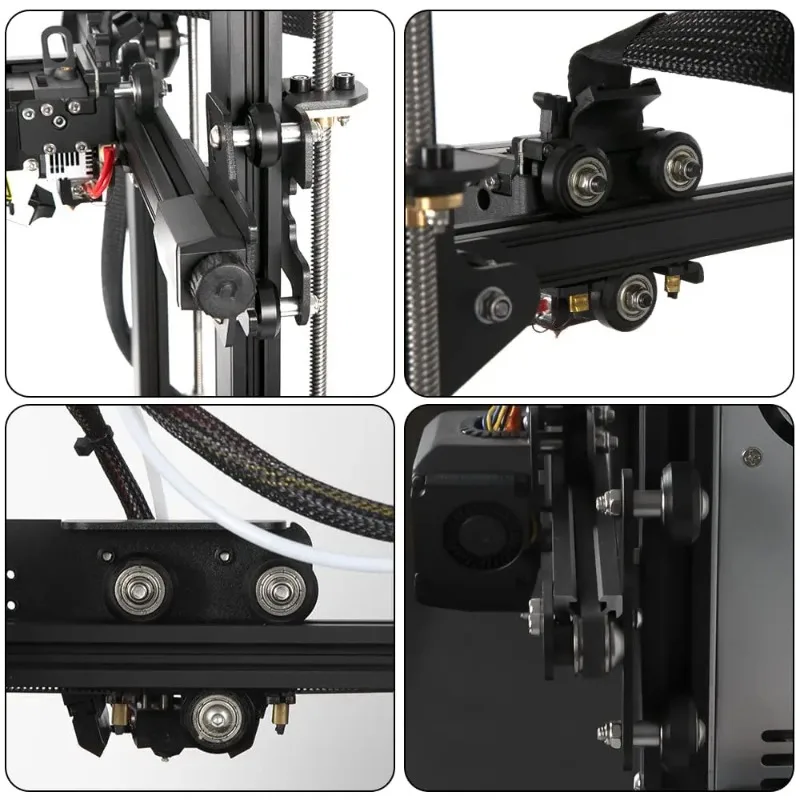 

POM Wheel Bearing Pulley for Ender 3 CR10 3D Printer Aluminum Profile Slide Wheel Carbon Steel Bearing CNC Engraving Machine