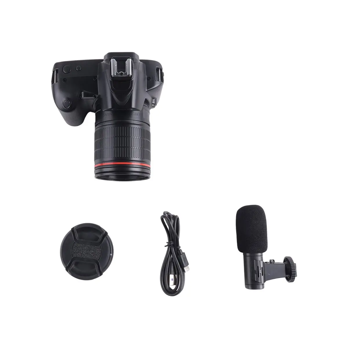 Friendly!Professional Digital Camera HD 4K Camera Digital WIFI Camera with 16X Zoom Night Vision Camera with Microphone