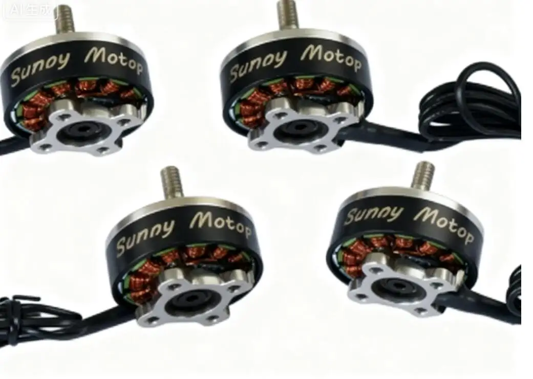 1-4pcs RCMOY ECO 2807 1300KV 2-6S Brushless Motor for Geprc Emax Freestyle 6-7inch Long Range FPV Racing Cars DIY Parts