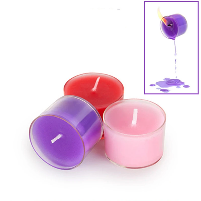 Low Temperature Sex Candle Drip BDSM Candles SM Bed Restraints Sex Toys for Women Men Lover Toys Passion Dripping Drip Wax Game