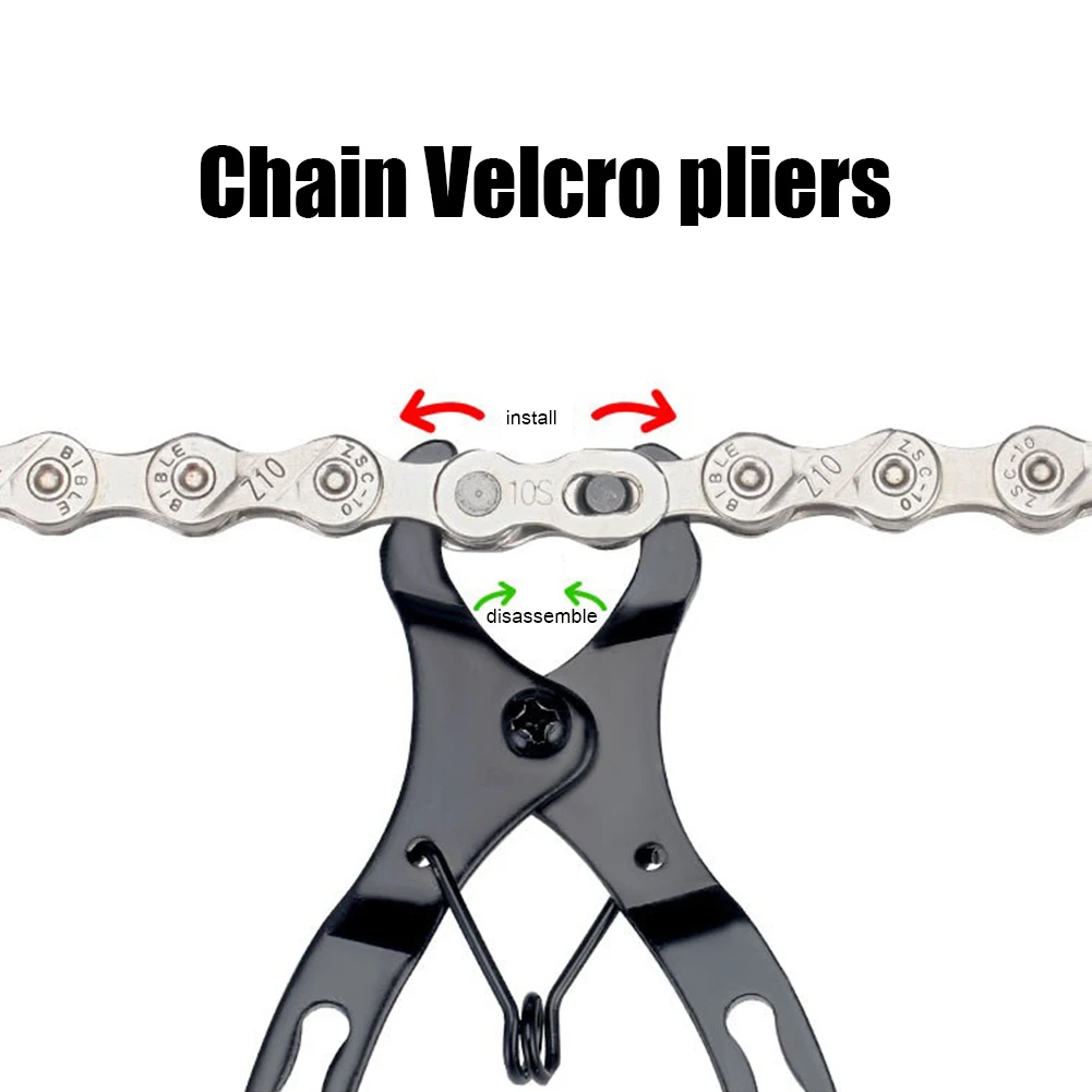 Bicycle Chain Quick Release Link Tool Mountain Bike Buckle Removal Tool Clamp Biking Portable Dustproof Cycling Part