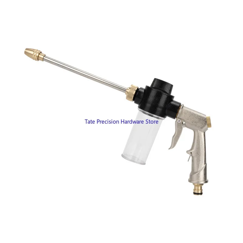 High Pressure Water Spray Gun Wash Car Washing Machine Garden Watering Hose Nozzle Sprinkler Foam Cleaning Washer