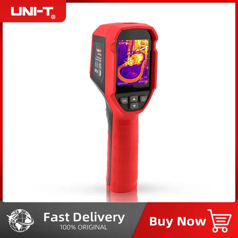 Câmera térmica infravermelha UNI-T uti160s, resolução 160x120, termovisor, circuito pcb, reparo elétrico e inspeção de calor de piso