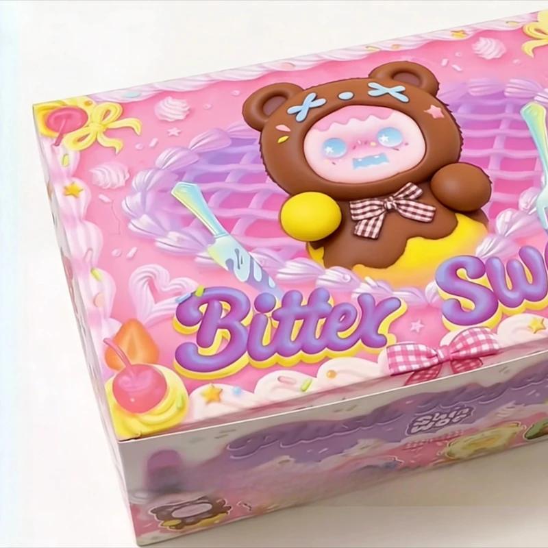 

ShinWoo Baby Ghost Bear Butter Sweet Series Vinyl Face Blind Box Cute Anime Figure Toys Mystery Box Bag Pendant Surprise Gifts