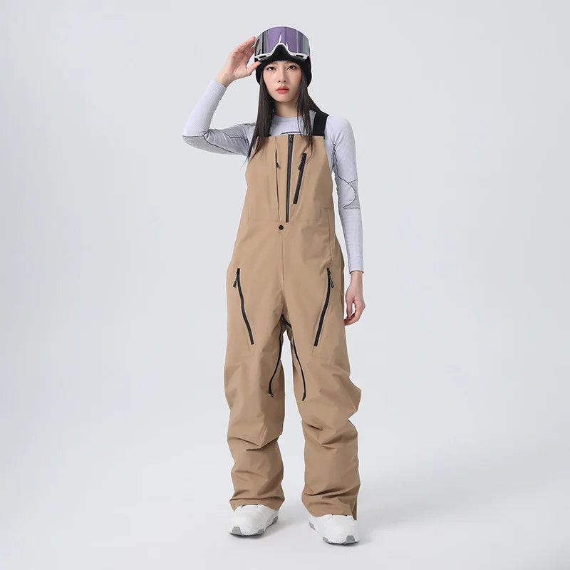 2026 New Searipe Double Board Single Board Ski Strap Pants for Women, Men 3L Waterproof jumpsuit view 5