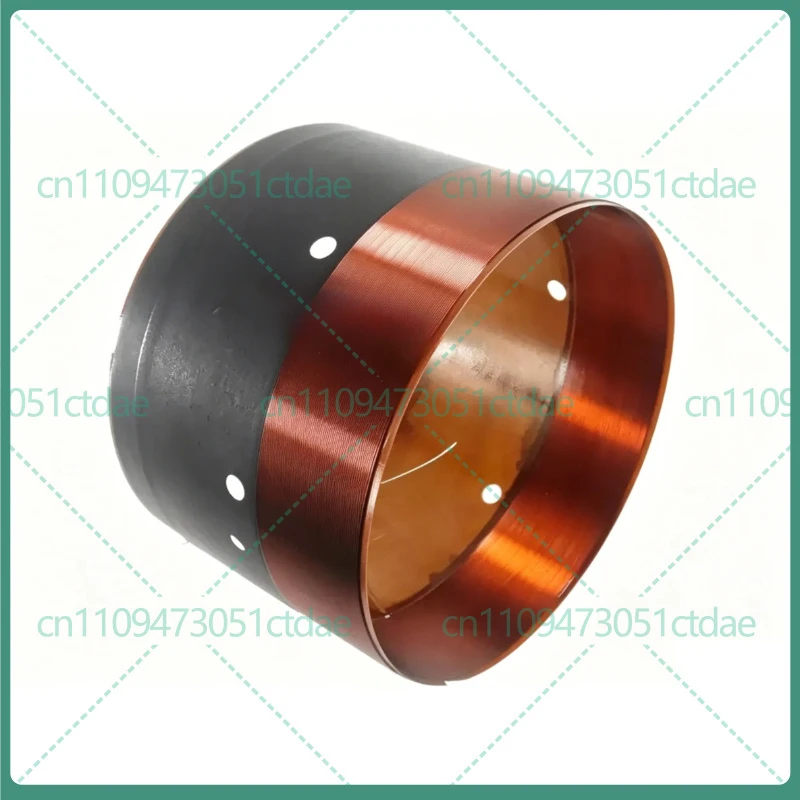 

1-5pcs FOR 100mm Core 100mm Inside-Outside Round Copper Wire Fiberglass High Temp Woofer Voice Coil