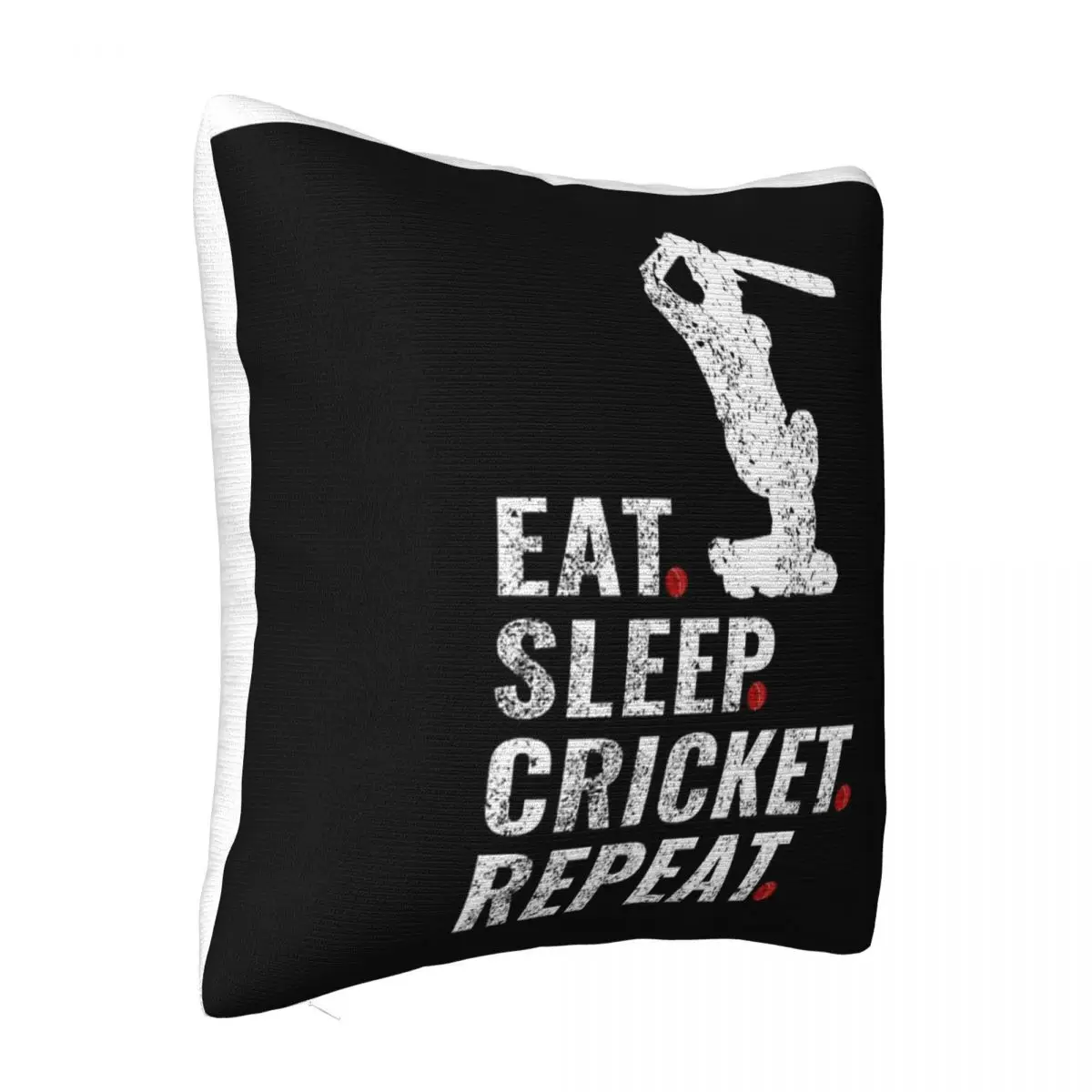 Eat Sleep Cricket Repeat Pillowcase Ornamental Pillows Anime Body Pillow Case Pillow Case Pillow Cover