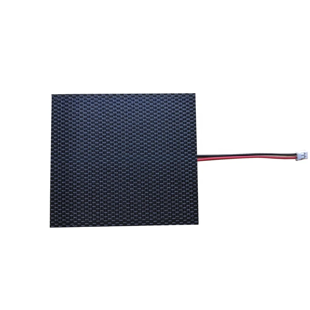 Solar Panel with PH-2 Connector 90x82mm 5V 1W Monocrystalline
