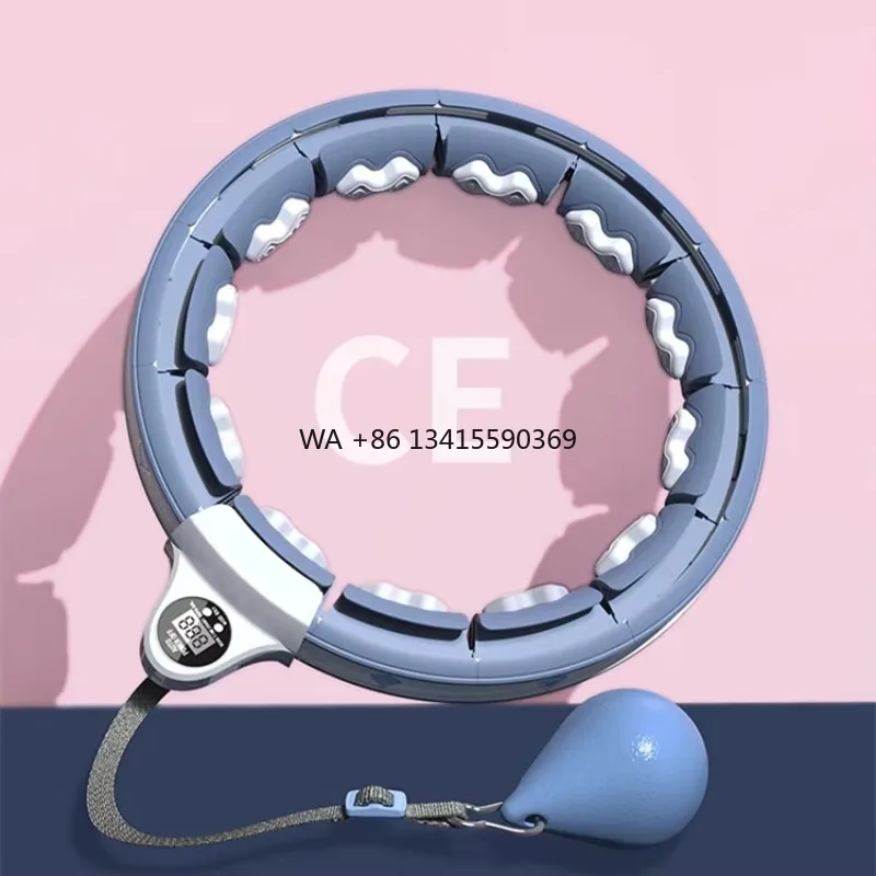 

Q5 Free Sample Adjust Weighted Smart Hula Ring Reifen Fitness Wholesale Detachable Infinity Hula Ring Circle Hoelahoep