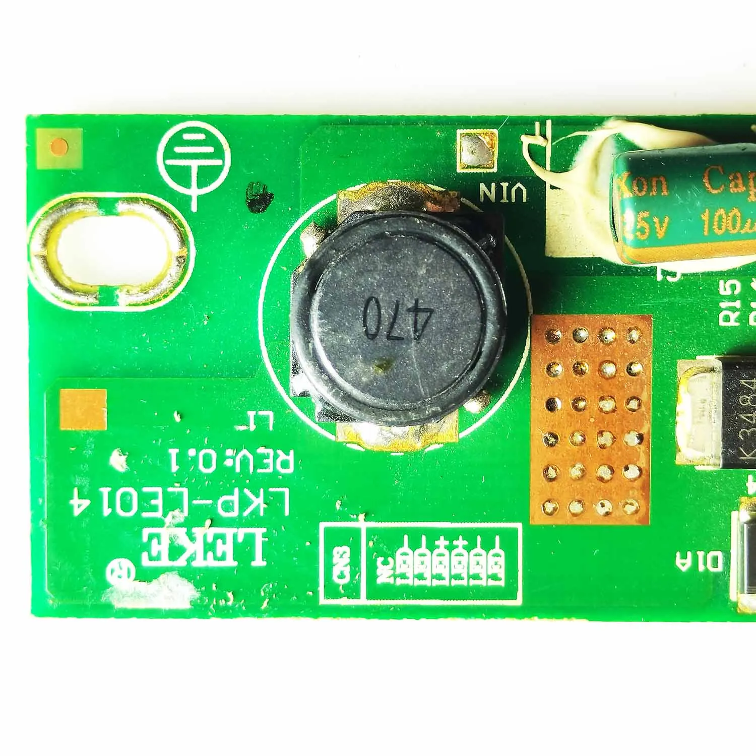 LED alta tensão placa atual constante, ILM-R1 LEKE REV:0.1 10001049641