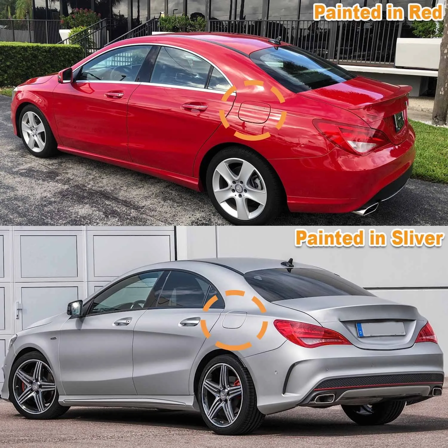 For Mercedes CLA W117 CLA250 2014 2015 2016 2018 2017 Fuel Tank Filler Cap Flap Gas Lid 1177570006 Tank Covers Accessories