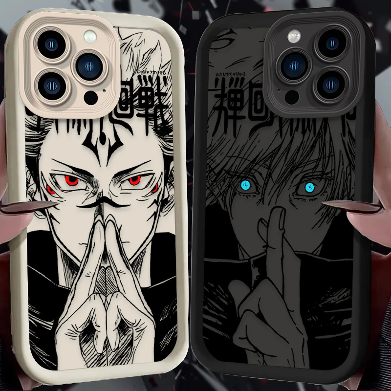 Phone Case For Oppo Reno15 Reno14 Reno13 Reno12 Reno11 Reno10 Reno8 7 Z T F Pro Plus 4G 5G Jujutsu Kaisen Gojo Satoru Back Cover
