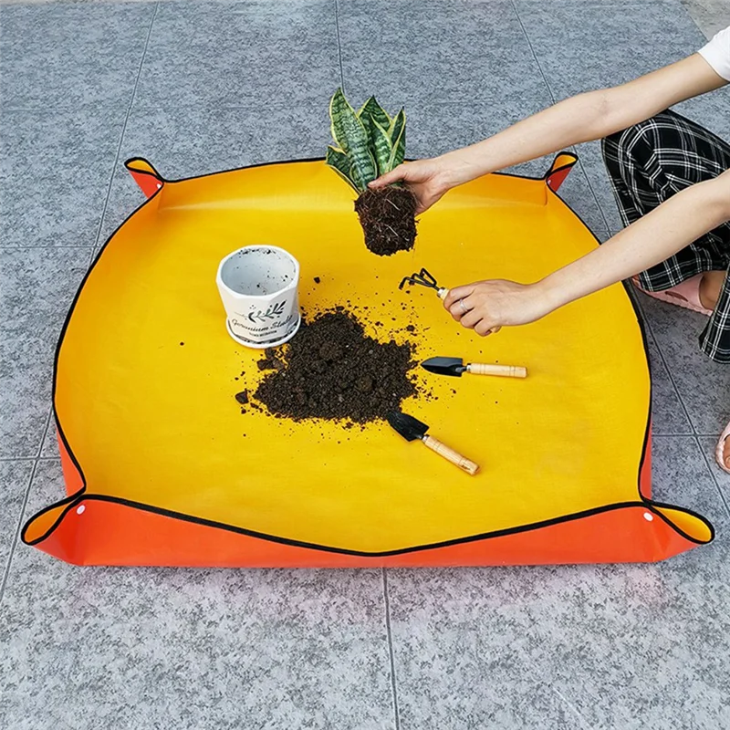 

ABFS Plant Mat Set Used For Indoor Plant Transplantation And Soil Messy Control Can Be A Gift For Plant Lovers