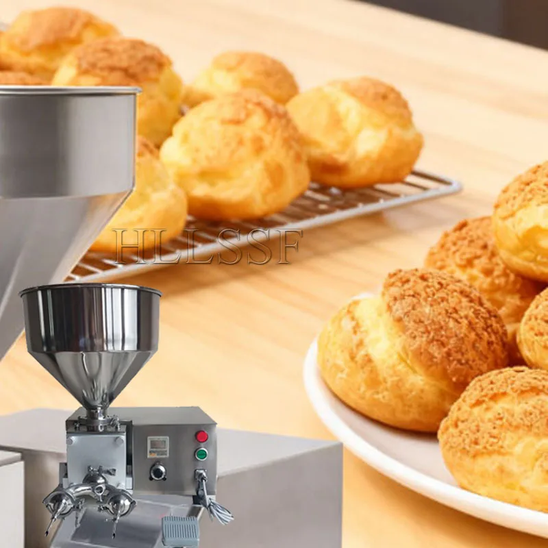 Squeeze Filling Manual Jam Filling 5L Filling Machine for Pie Puff Cream Filler Machine Use in Baking Shop