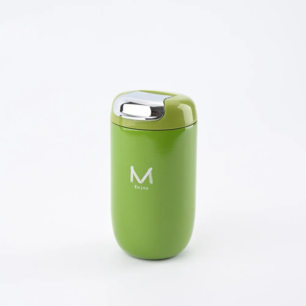 

Convenient Stainless Steel Insulation Cup 360ml Retro Water Bottle Mini Portable Coffee Mug Travel