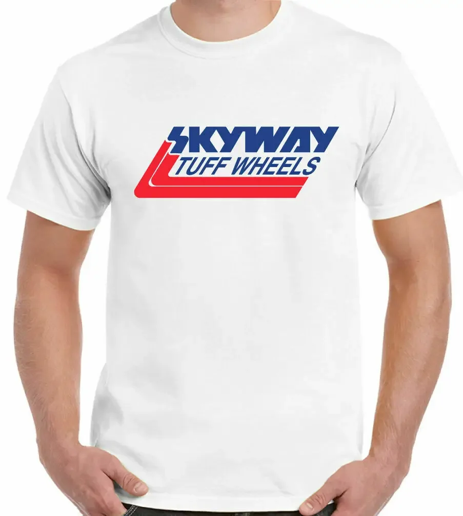 Camiseta Skyway Tuff Wheels para hombre, estilo retro, BMX, ciclismo, Bandit Bike, Mongoose, MTB