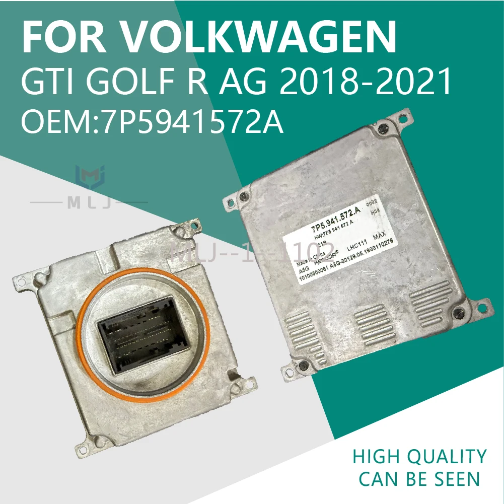 

NEW For Volkswagen GTI Golf R AG 2018-2021 7P5941572A DRL Headlight Ballast Unit Module 7P5.941.572.A Car Accessories