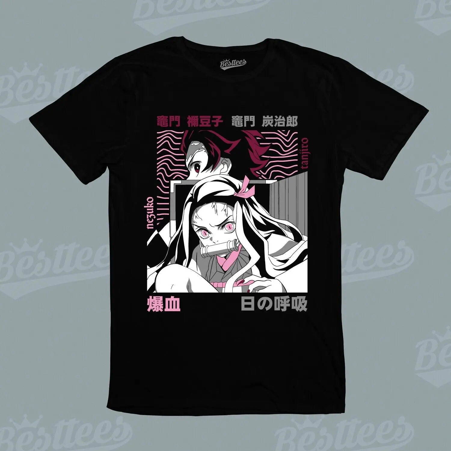 Men/Women/Kids Japanese Demon Slayer Anime Tanjiro Nezuko Anime Graphic T-Shirt