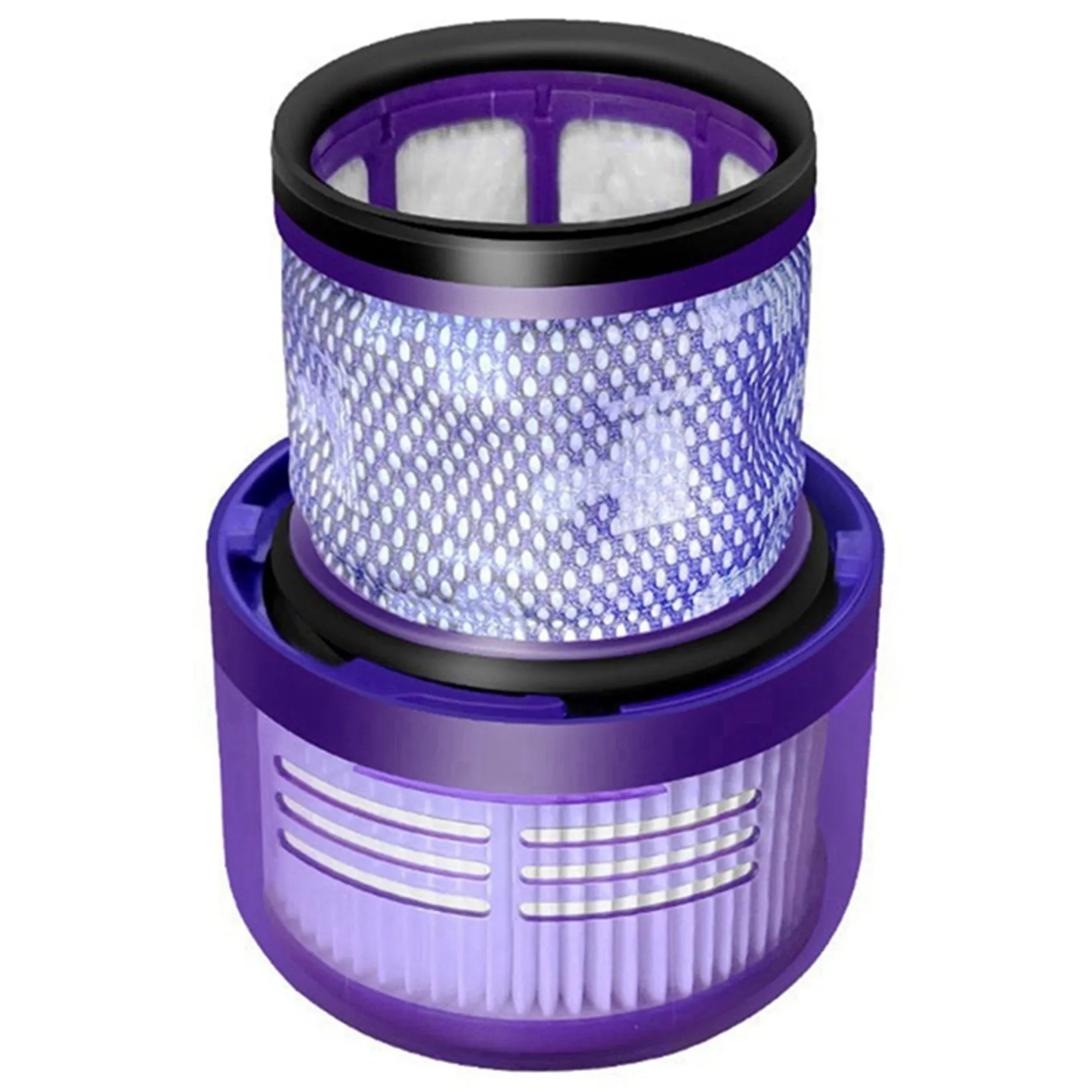 AB43-4 Buah Pasca-filter untuk Dyson V10 Digital Slim/SV18 Pengganti Aksesori Penyedot Debu Tanpa Kabel Cadangan Filter Dapat Dicuci