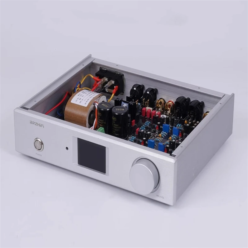 Malan HDAM Circuit HI-END Полностью балансный высококачественный предусилитель с дистанционным управлением Hi-Fi усилитель аудио, XLR + RCA, низкий уровень шума