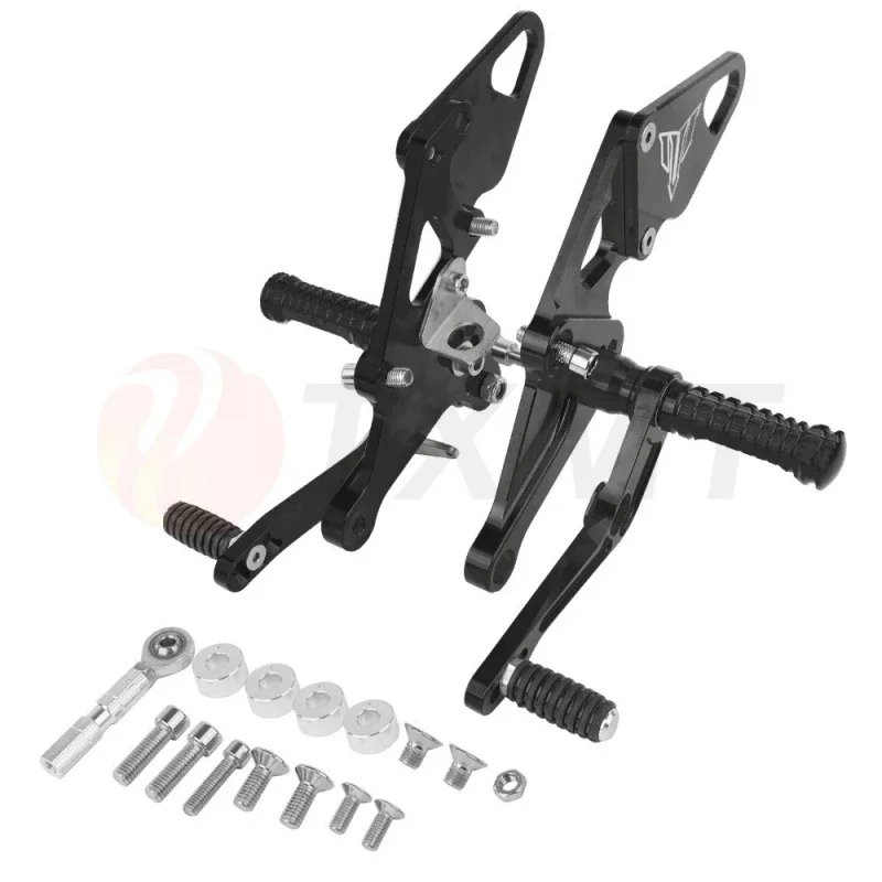 

Motorcycle Adjustable Rear Set Footrest Foot Pegs Pedal for YAM AHA FZ07 MT-07 Tracer 2014-2020