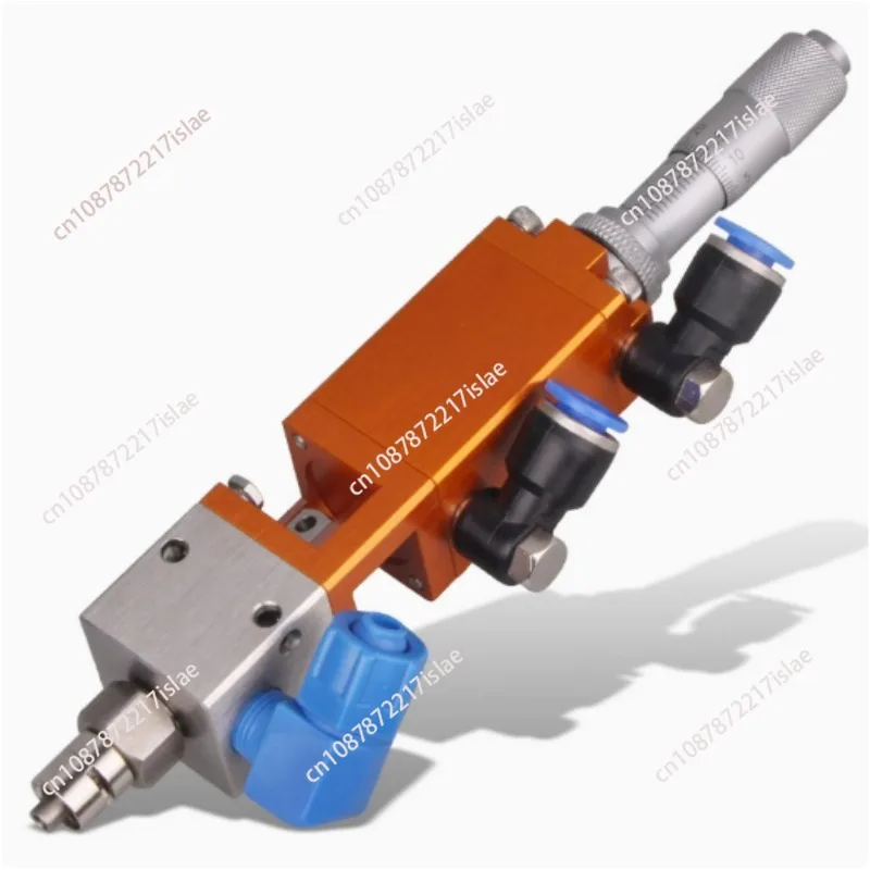 MY-405 dispensing valve micrometer thimble type single gas dual gas universal automatic dispenser glue valve medium