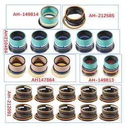 AH149813, AH212585, AH149814 Whole Machine Hydraulic Cylinder Rebuild Repair Seal Kit Fits for John Deere Backhoe 310E Model