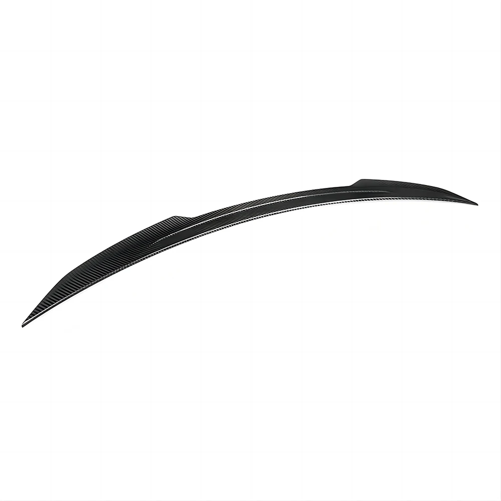 Dry Carbon Fiber Rear Trunk Spoiler Wing Lip Bootlid For 22-23 Mercedes Benz W206 C Class Sedan And C63 C63S X Style Decktail