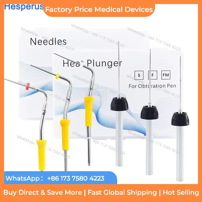 2026 Gutta Percha Needles Heat Plunger for Cordless Endo System Obturation Pen Dentist fastshipping
