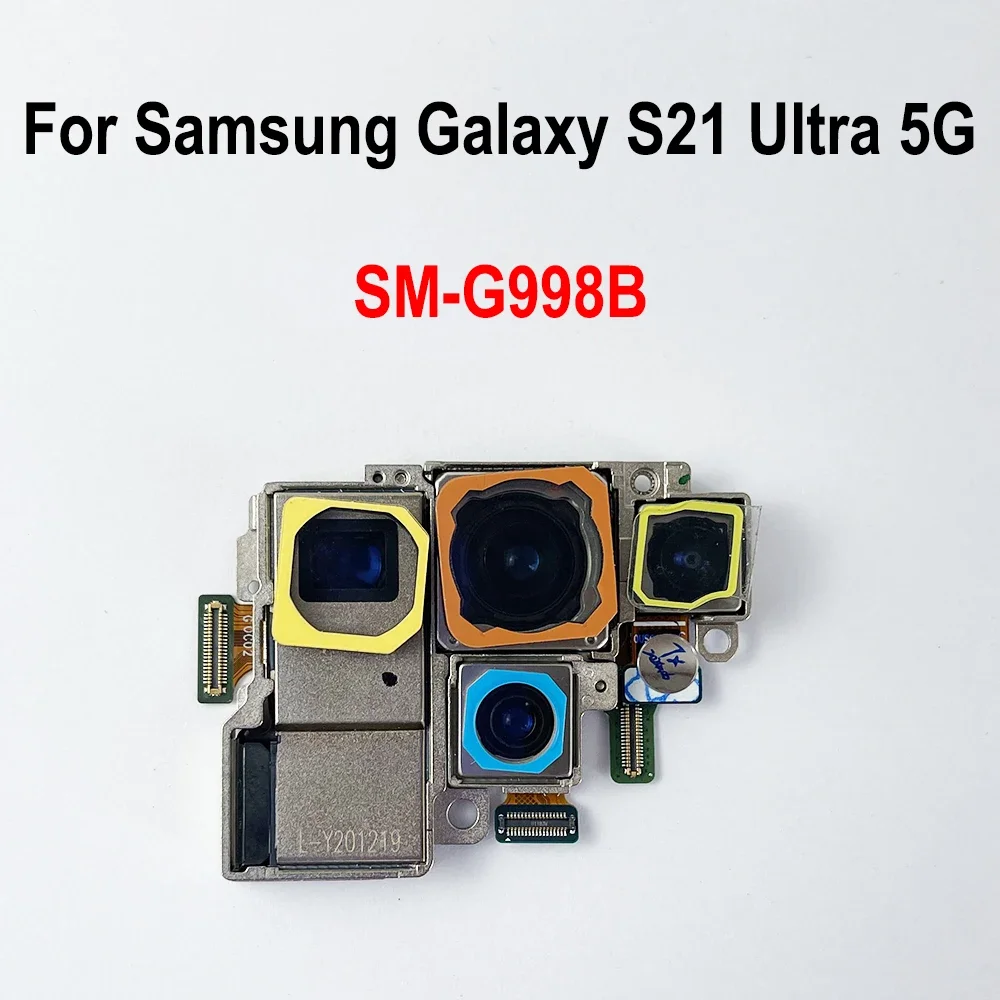 

Gefenis Back Big Main Rear Camera Module Flex Cable For Samsung Galaxy S21 Ultra 5G SM-G998B