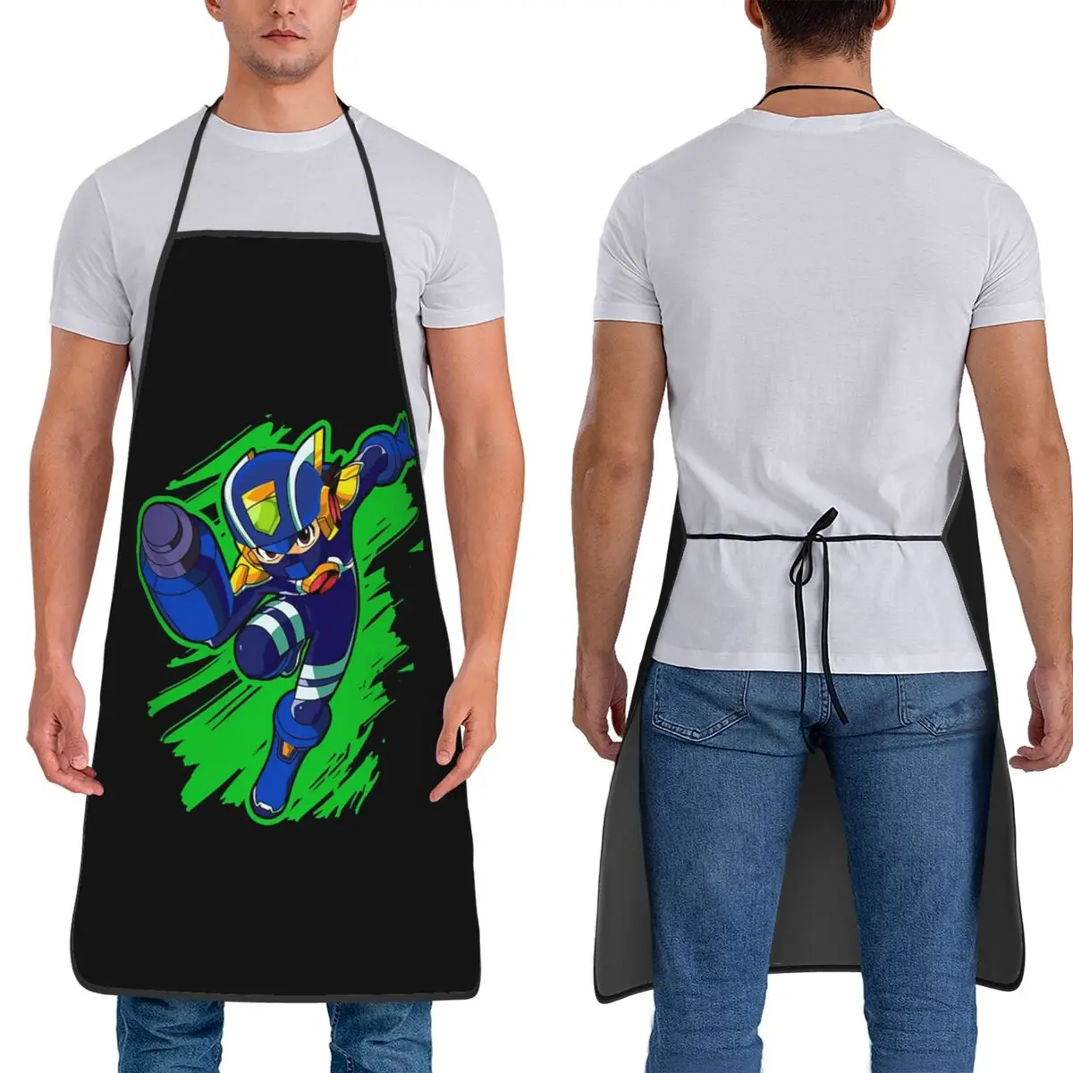 Delantal Axess Cross Fusion Chef cocina hornear Tablier babero impermeable limpieza de cocina delantal para mujeres hombres pintura