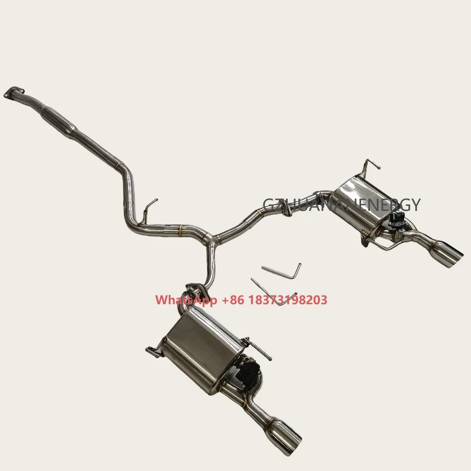 

Система выхлопных труб Performance для глушителя Subaru Legacy 2,5 Valvetronic с клапаном из нержавеющей стали 304