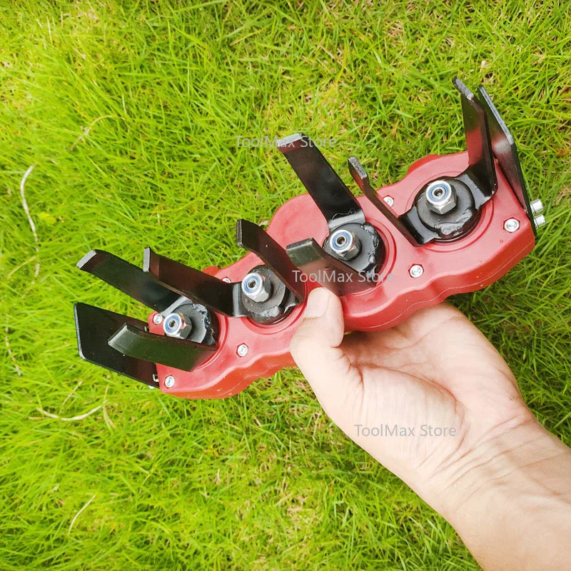 

New Weeding Wheel Mower Accessories Wire Wheel Garden Brush Mower Blade Garden Head Brush Garden Yard Mower Tool